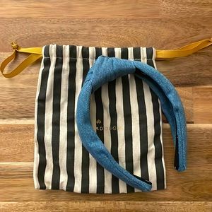 Lele Sadoughi Denim Headband